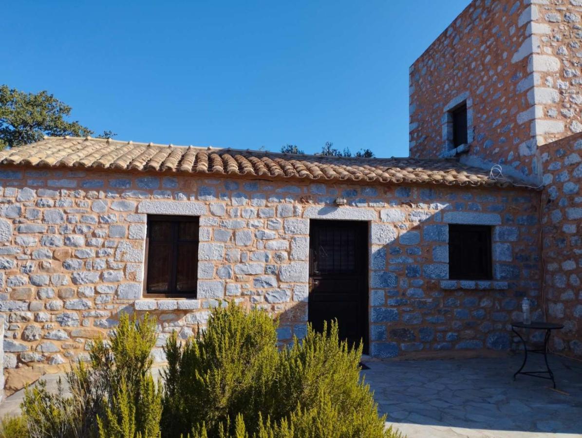 The Two Carob Trees, Traditional Stonehouse, Nikandri, Pirgos Diros Apartment Lefkias Екстериор снимка
