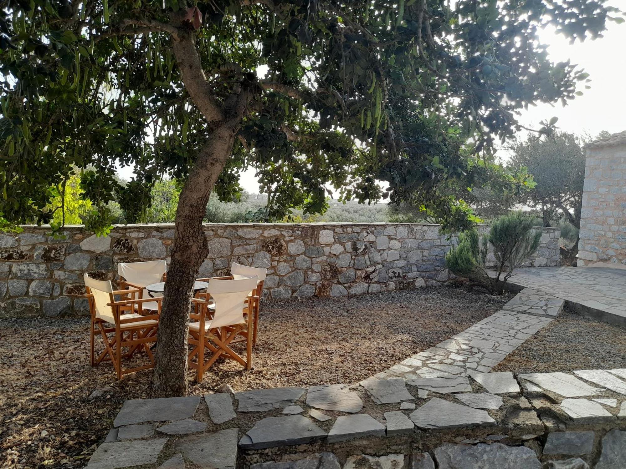 The Two Carob Trees, Traditional Stonehouse, Nikandri, Pirgos Diros Apartment Lefkias Екстериор снимка